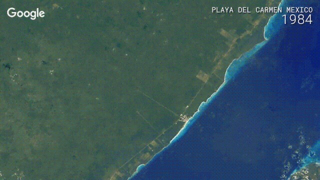 timelapse Timelapse de Playa del carmen, México.